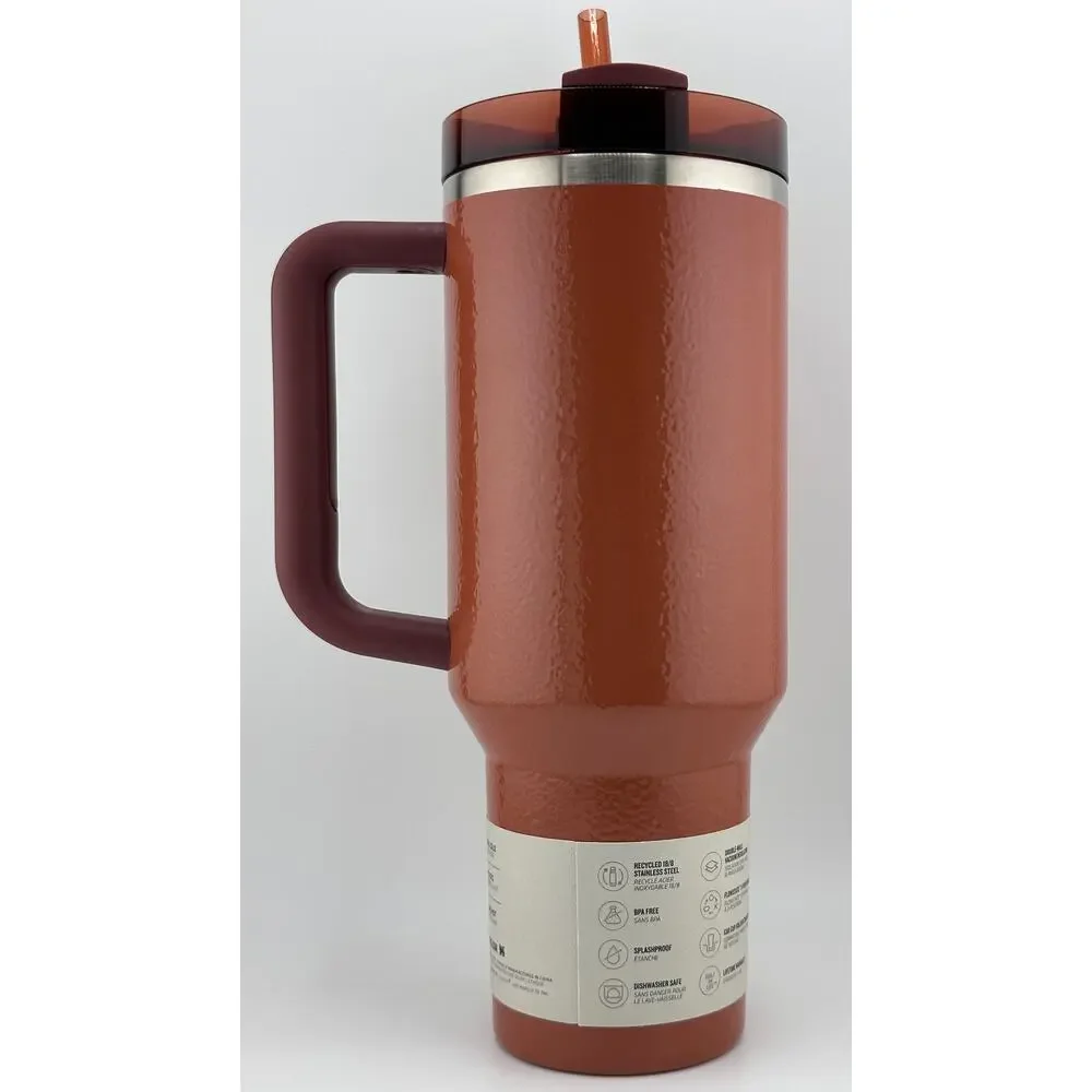 LIMITED EDITION Stanley Quencher H2.0 FlowState Tumbler 40oz, HAMMERTONE CLAY